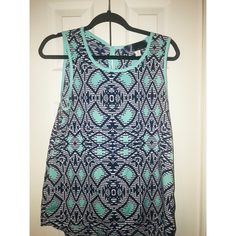 Aztec Design Dress Top/Shirt